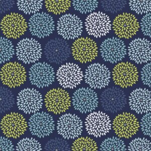 Emma & Mila Collection 100% Cotton 44/45" Burst Pattern Fabric