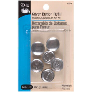 Sz 30 5/ct-Cover Buttons Dritz Sz 30 5/ct-Cover Buttons Dritz