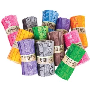 Assorted – Fat Eighths Assorted Pattern Fabric Assorted - Fat Eighths Assorted Pattern Fabric