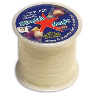 Stretch Magic Bead & Jewelry Cord .7mmX100m-Clear Stretch Magic Bead & Jewelry Cord .7mmX100m-Clear