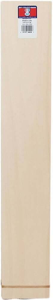 1/8  24"X4" Basswood Craft Wood Sheet Plywood Board