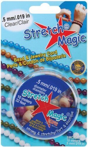 Stretch Magic Bead & Jewelry Cord .5mmX10m-Clear Stretch Magic Bead & Jewelry Cord .5mmX10m-Clear