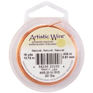Artistic Wire 20 Gauge 15yd-Natural Artistic Wire 20 Gauge 15yd-Natural