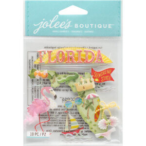 Jolee’s Boutique Dimensional Stickers-Florida Jolee's Boutique Dimensional Stickers-Florida