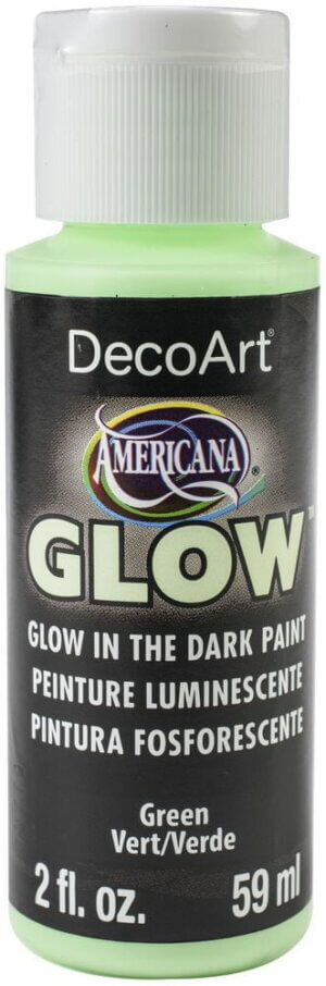 DecoArt Americana Glow In The Dark Paint 2oz-Green