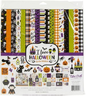 Echo Park Collection Kit 12"X12"-I Love Halloween