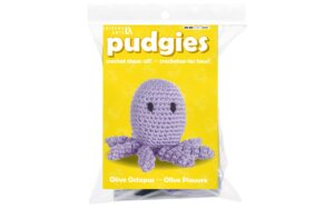 Leisure Arts Crochet Pudgies Kit Octopus Leisure Arts Crochet Pudgies Kit Octopus