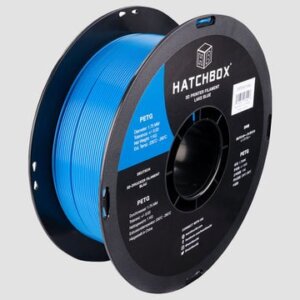 PETG Lake Blue 1.75mm 3D Printer Filament, 1 KG Spool HATCHBOX Filament