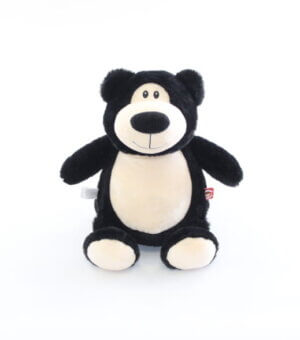 Black Bear - Cubbies Stuffed Animal Embroidery Blank