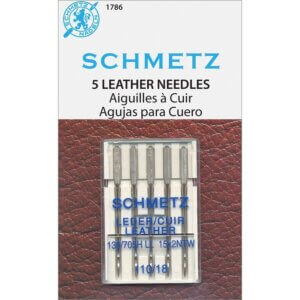 Schmetz Leather Machine Needles-Size 18/110 5/Pkg
