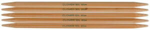 Takumi Bamboo Double Point Knitting Needles 7" 5/Pkg-Size 6/4mm