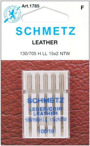 Schmetz Leather Machine Needles-Size 16/100 5/Pkg