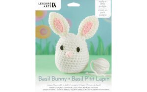 Leisure Arts Crochet Pudgies Kit Bunny Leisure Arts Crochet Pudgies Kit Bunny