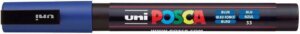 Blue POSCA 3M Fine Bullet Tip Pen - Acrylic Paint Pen