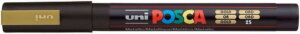 Gold POSCA 3M Fine Bullet Tip Pen - Acrylic Paint Pen