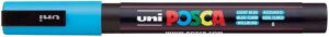 Light Blue POSCA 3M Fine Bullet Tip Pen - Acrylic Paint Pen