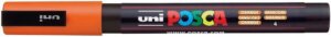 Orange POSCA 3M Fine Bullet Tip Pen - Acrylic Paint Pen