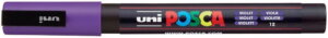 Violet POSCA 3M Fine Bullet Tip Pen - Acrylic Paint Pen