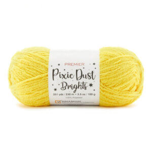 Yellow-Pixie Dust Brights Premier Yarns
