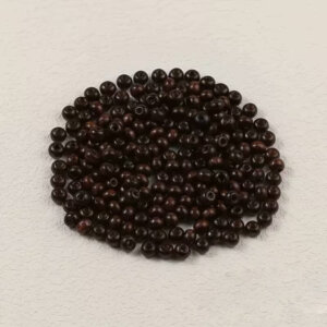 300pc 6mm Brown Wood Beads 300pc 6mm Brown Wood Beads