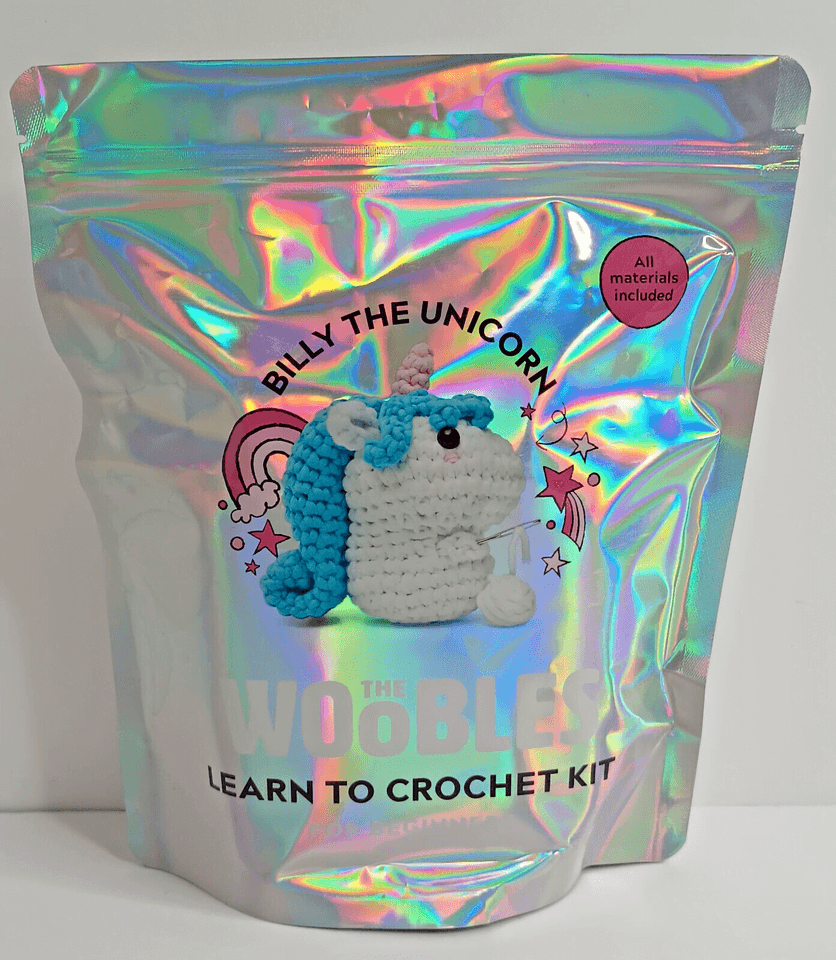 Billy The Unicorn The Woobles Beginner Crochet Kit Billy The Unicorn The Woobles Beginner Crochet Kit