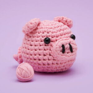 Bacon The Pig The Woobles Beginner Crochet Kit Bacon The Pig The Woobles Beginner Crochet Kit