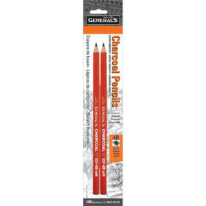 Charcoal Pencils 2/Pkg-4B