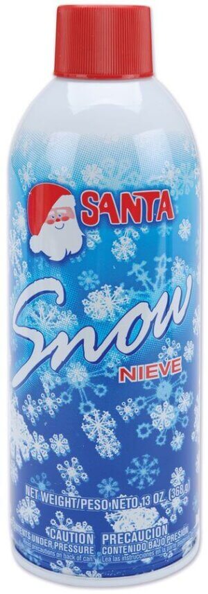 Chase Santa Snow Aerosol Spray 13oz- Chase Santa Snow Aerosol Spray 13oz-