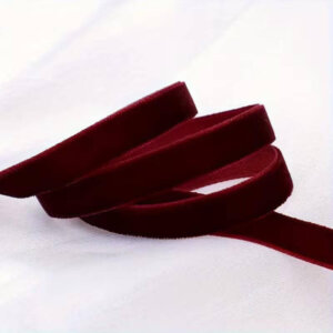 5yds 10mm Dark Red Velvet Ribbon 5yds 10mm Dark Red Velvet Ribbon