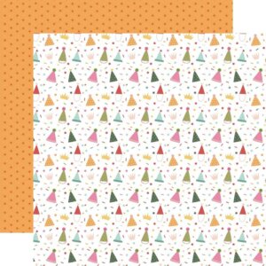 A Birthday Wish Girl Double-Sided Cardstock 12"X12"-Time To Celebrate