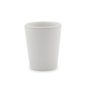 White Ceramic Shot Glass Sublimation Blank