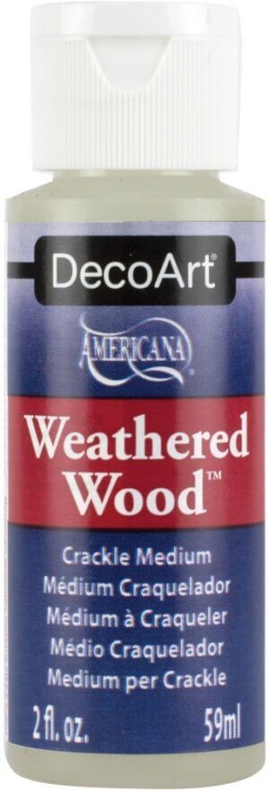 DecoArt Weathered Wood Crackling Medium 2oz-