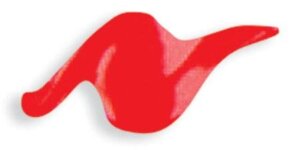 Scribbles 3D Fabric Paint 1oz-Shiny - Bright Red