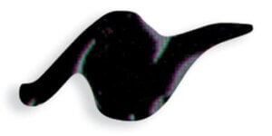 Scribbles 3D Fabric Paint 1oz-Shiny - Black