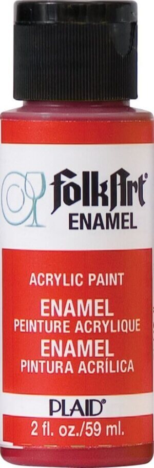 Engine Red - FolkArt Enamel Paint 2oz