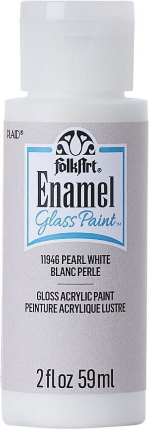Pearl White - FolkArt Enamel Paint 2oz