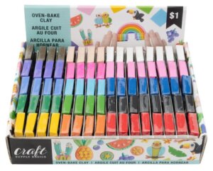 1pc American Crafts Oven-Bake Clay Assorted Colors