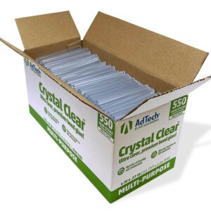 550 Hot Glue 4in Mini Size Clear AdTech