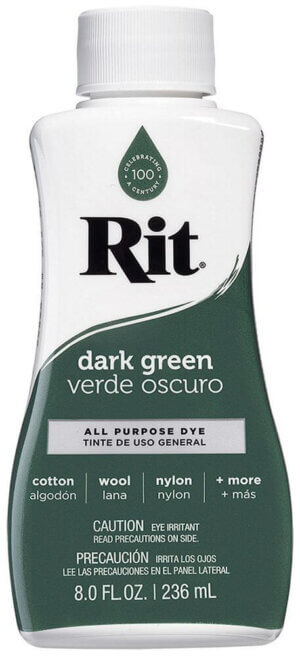 Dark Green - Rit 8oz All Purpose Liquid Fabric Dye