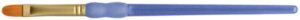 Crafter's Choice Gold Taklon Filbert Brush-Size 6