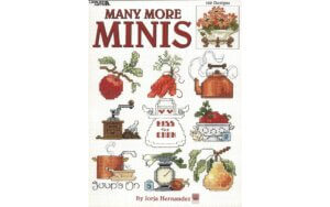 Leisure Arts Many More Minis Cross Stitch Book