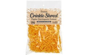 PA Ess Crinkle Shred Bag 2oz Yellow