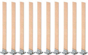 5in Wood Candle Wicks 10pc