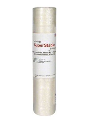 9" x 10yd Wash Away Water Soluble Stabilizer and Topping