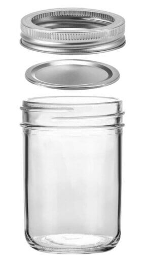 8oz Mason Jar with Lid