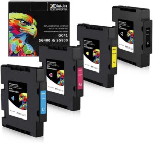CMYK SG400 & SG800 Sublimation Ink XCinkjet CMYK SG400 & SG800 Sublimation Ink XCinkjet
