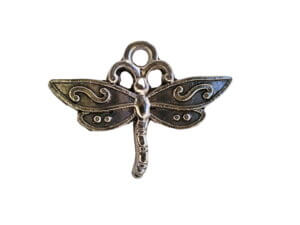 10pc Dragonfly with antennae charm 20x21mm