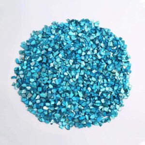 1/2 Cup Pacific Blue Crushed Shells