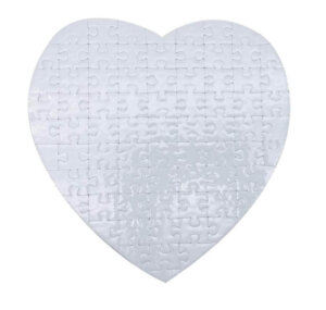 75 Pieces Heart Puzzle Sublimation Blank