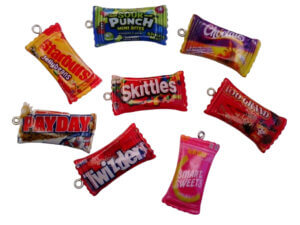 10pc Mixed Candy Package Resin Charms